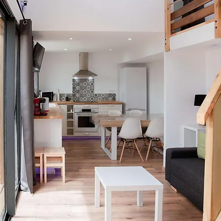 Tiny Contemporaine Et Cosy Avec Jacuzzi Casa vacanze Aureilhan (Landes)